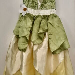 *****SOLD***** Disney Princess Tiana Costume. Worn once. Sz 4/5 *****SOLD*